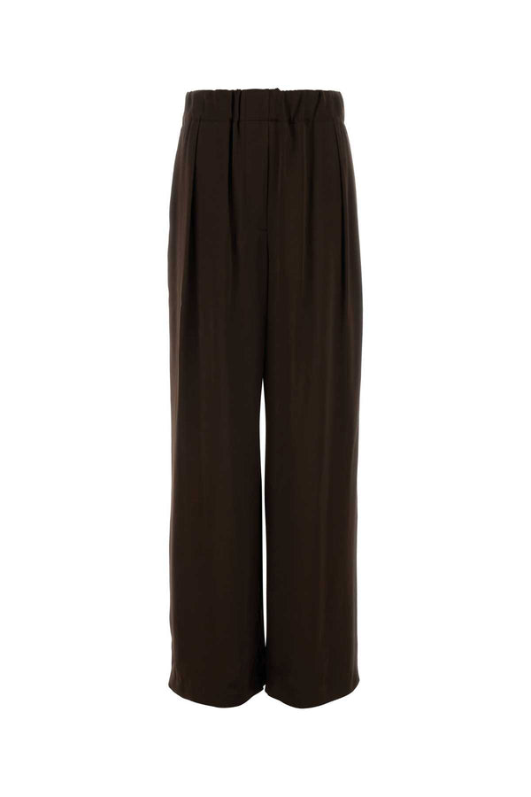 Jil Sander 100% Viscose; Pocket lining: 95% Viscose trousers in plum