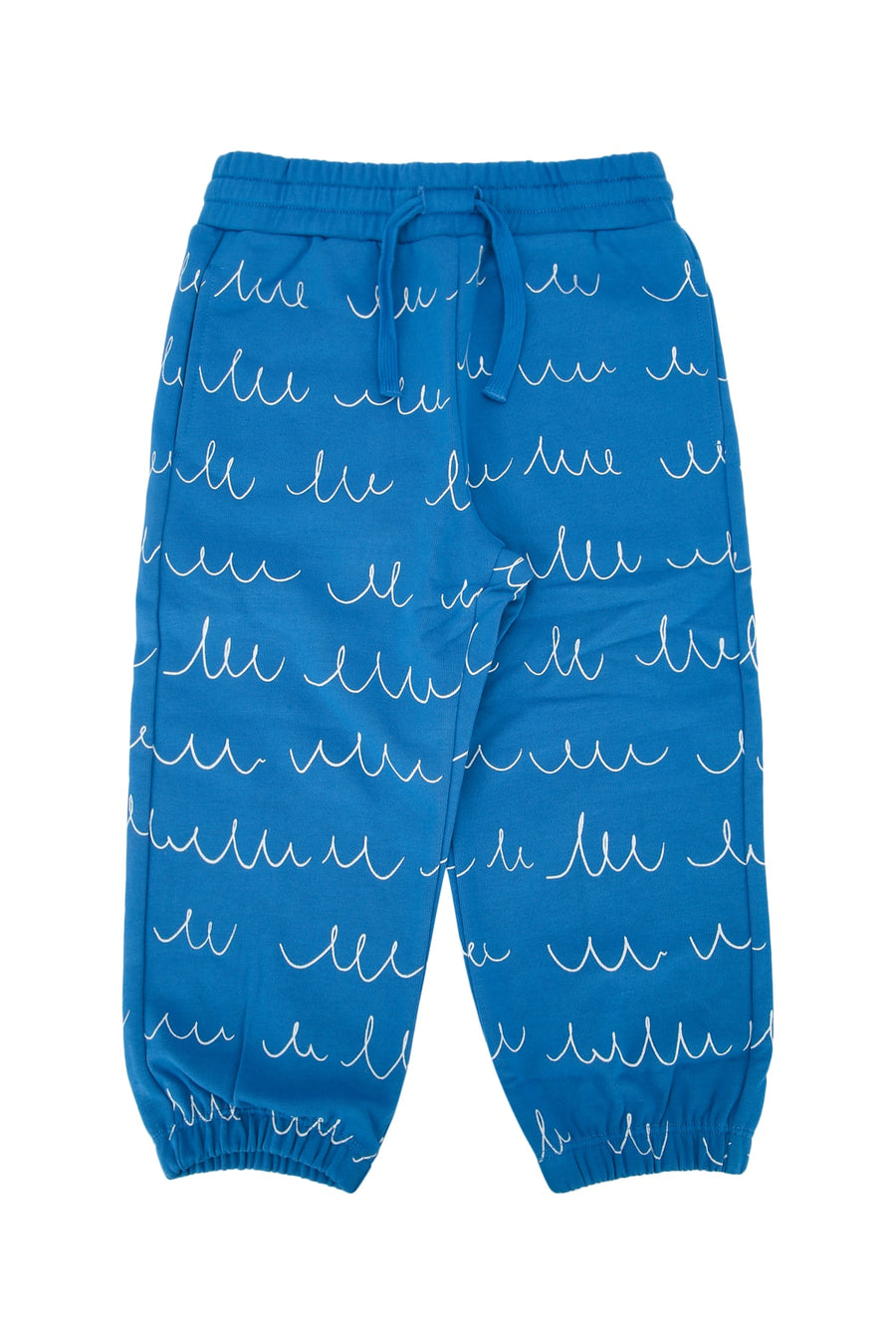 Stella Mccartney Kids 100% Cotton joggers in blue