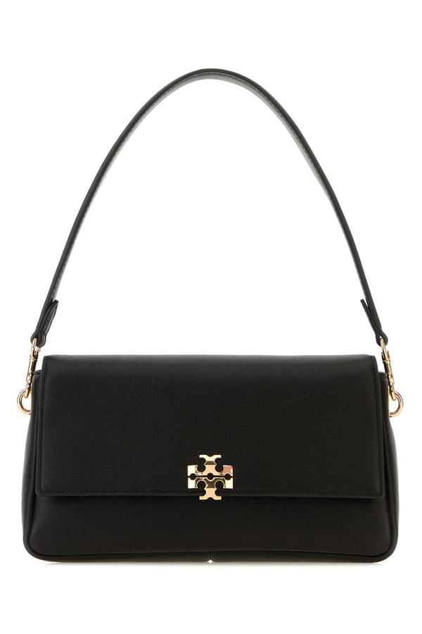 Tory Burch Shoulder Exterior: 100% Leather shoulder bag in black
