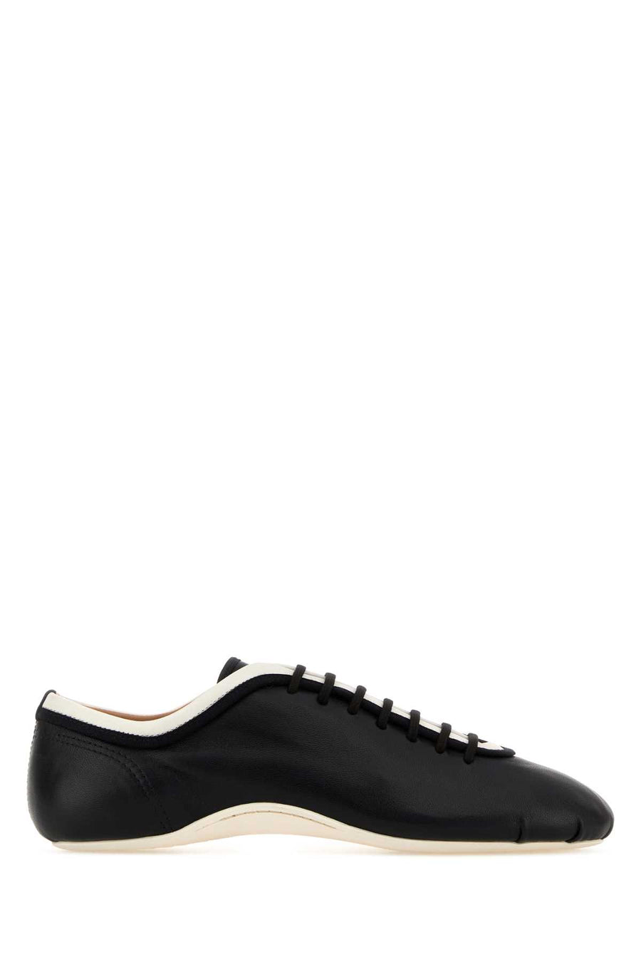 Dries Van Noten Shoes Exterior: 100% Leather sneaker in black
