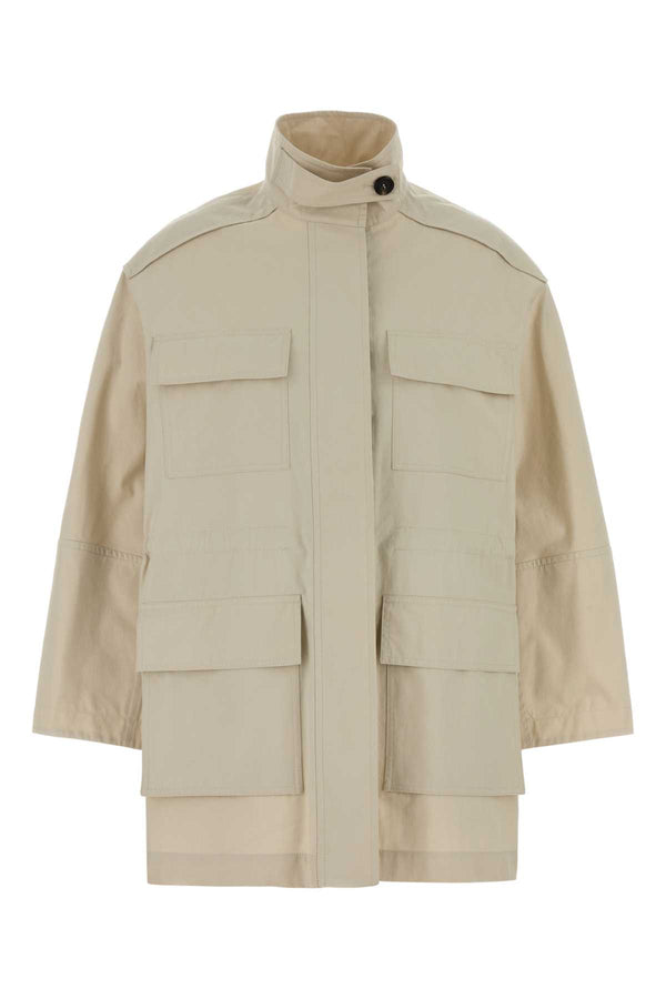 Brunello Cucinelli Water 75% Cotton 25% Nylon jacket in beige