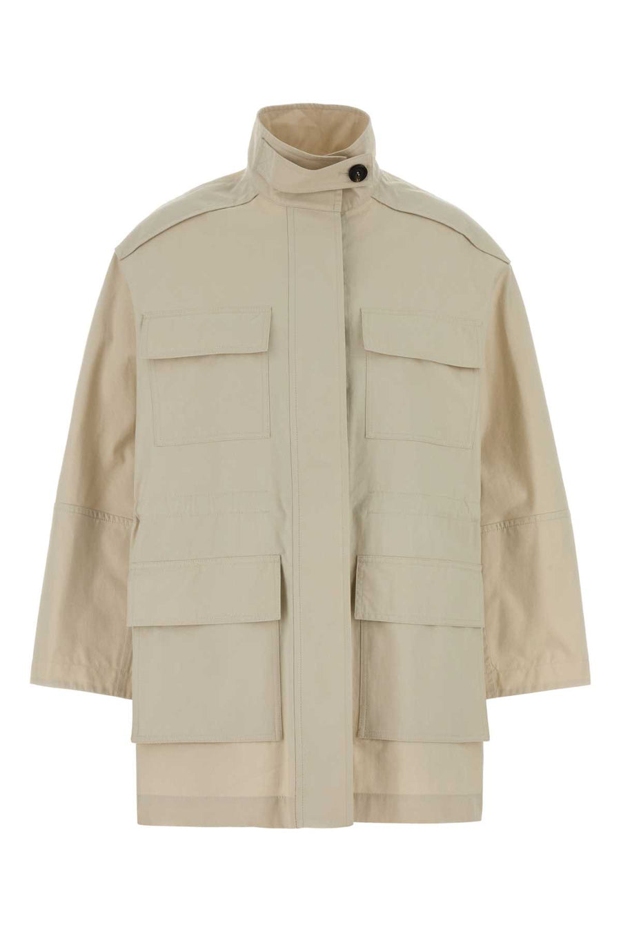 Brunello Cucinelli Water 75% Cotton 25% Nylon jacket in beige