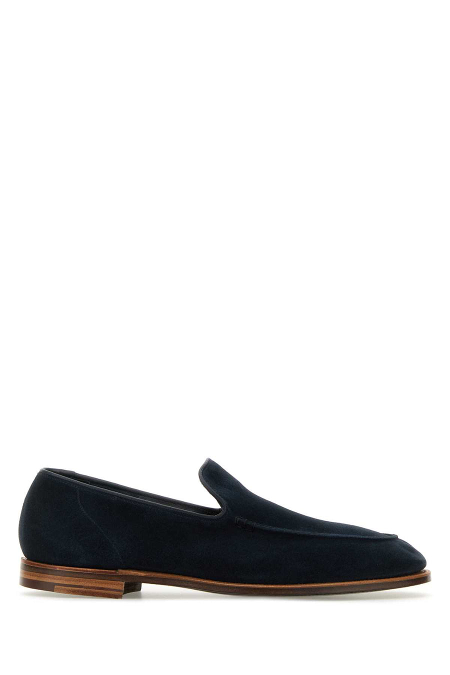 Crockett&Jones Oceansuede Exterior: 100% Suede loafer in navy