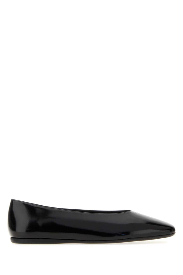 Prada Exterior: 100% Leather ballet flat in black
