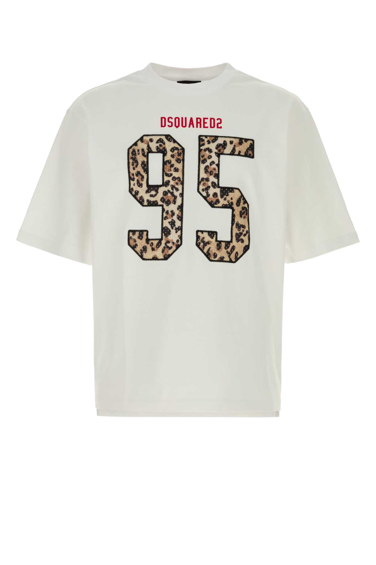 White Cotton Oversize T-Shirt Exterior