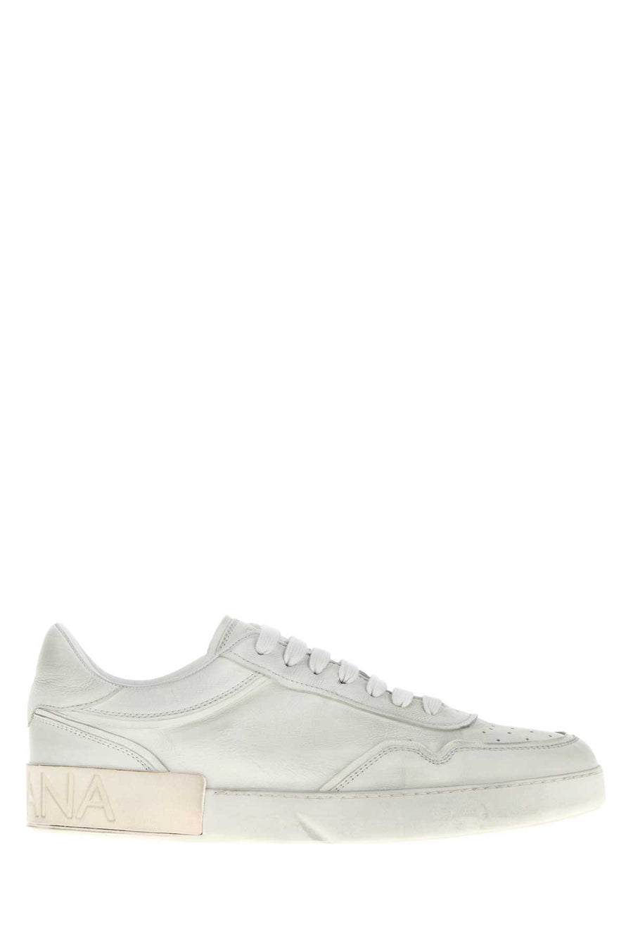 Dolce & Gabbana Exterior: 100% Calf sneaker in white