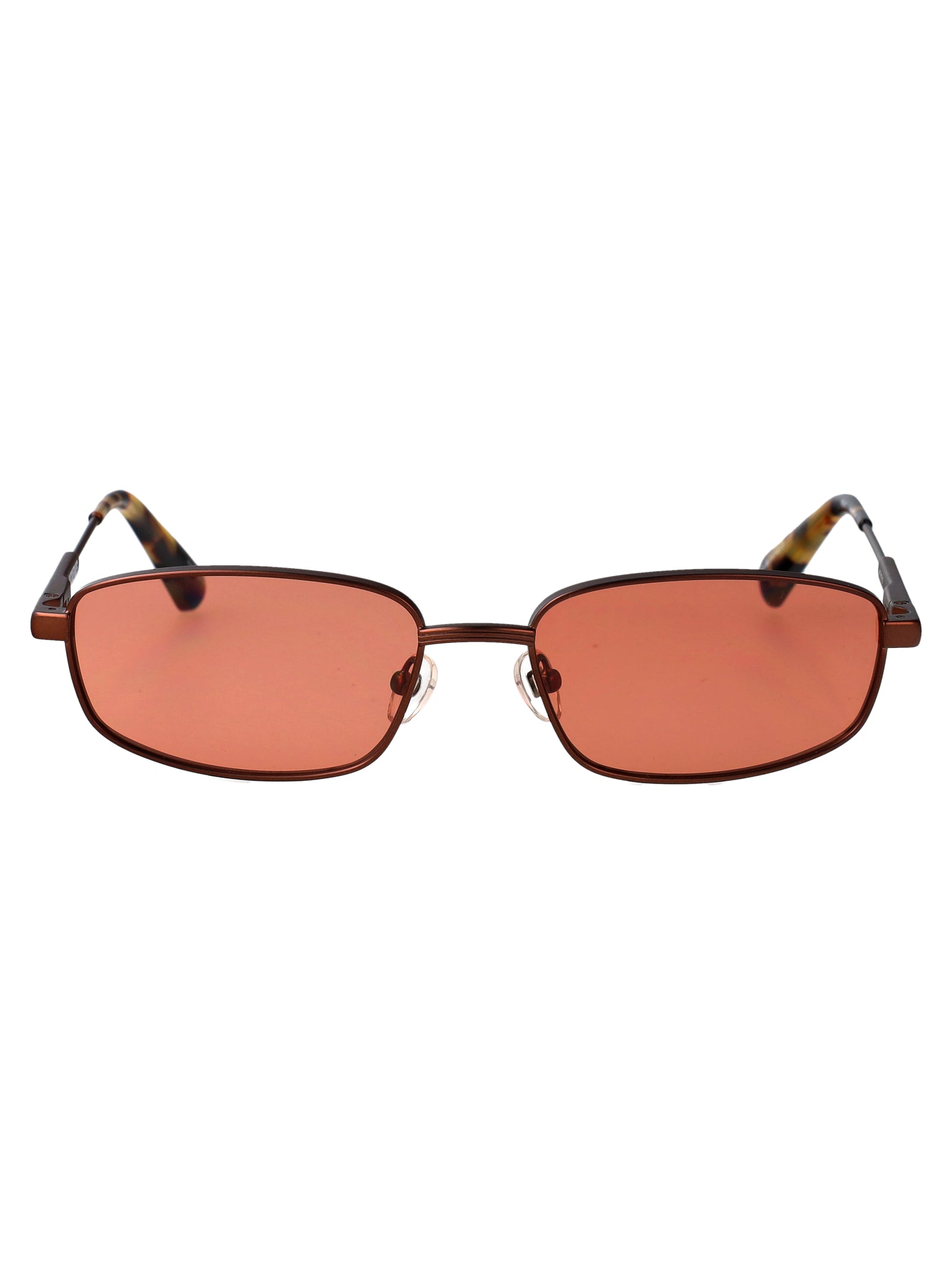 Jac121c2sun C2 Matt Metallic Brown/ T-shell/ Rose Acetate Sunglasses