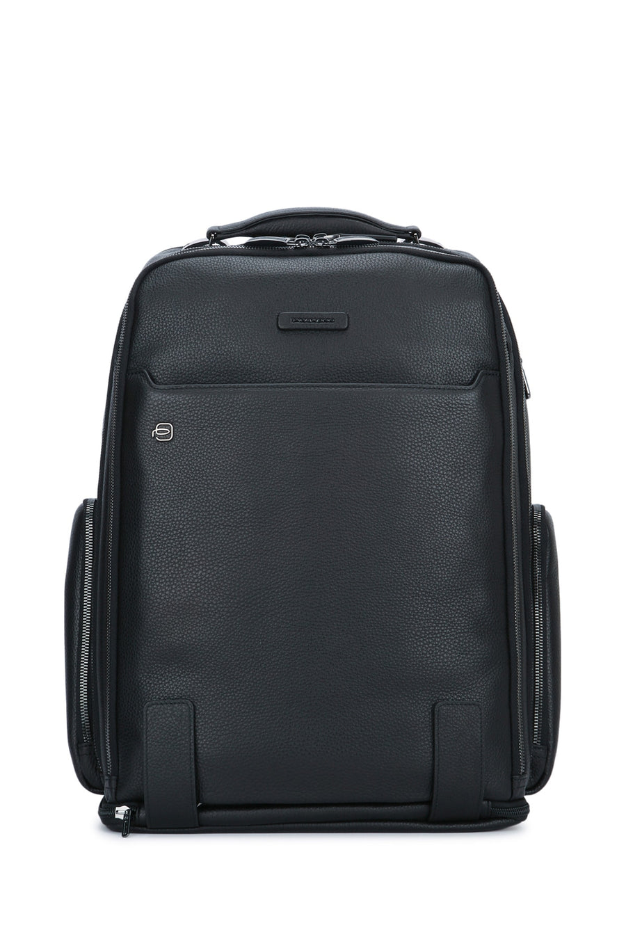 Piquadro Viaggio Leather backpack in black