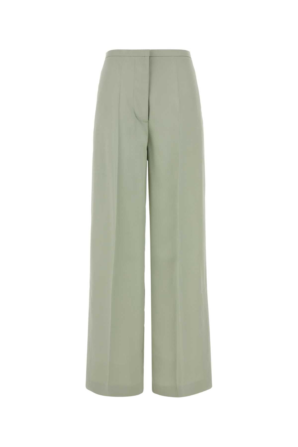 A03040128 0340 Verde Exterior: Viscose Pantaloni