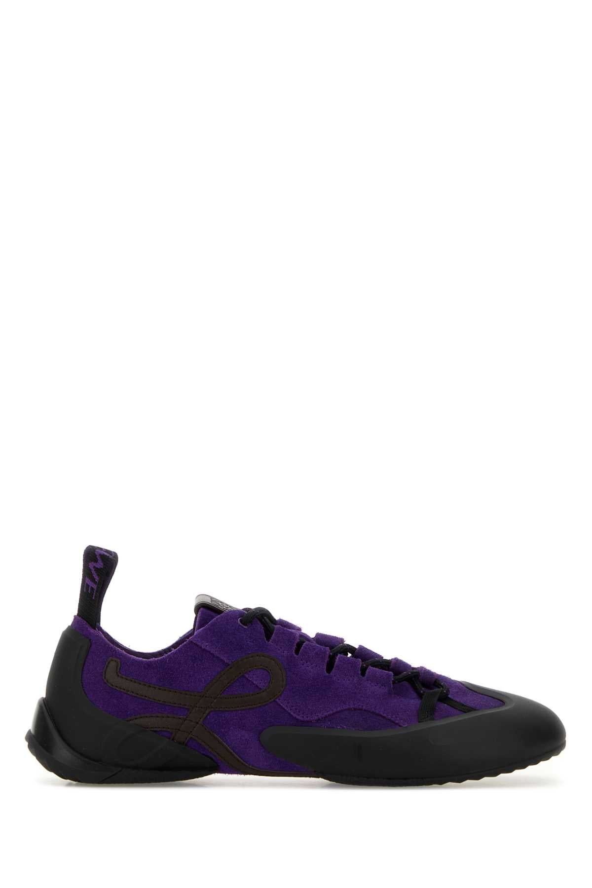Purple/brown Sneaker