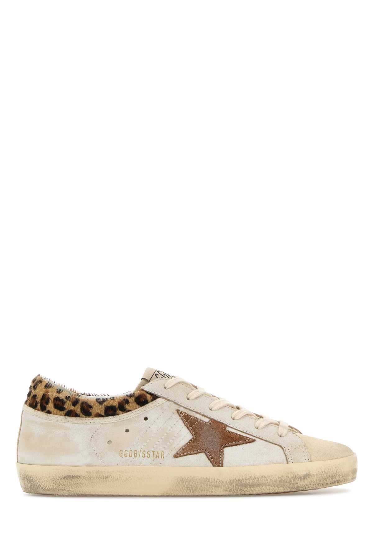 Whitebeigeseedpearlbeigebrownleobrickred Sneaker