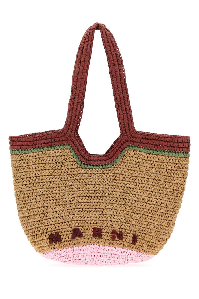 Wildcerryolivepompeiirose Exterior: Raffia Borse A Mano