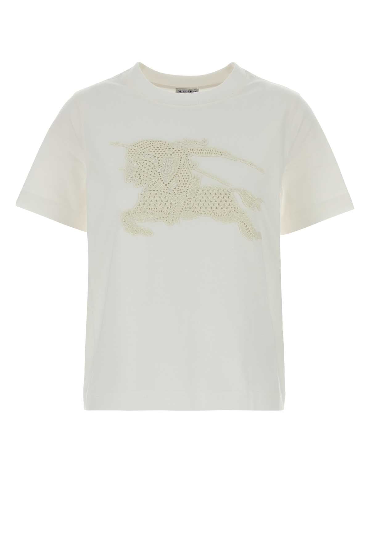 Chalk Cotton T-shirt