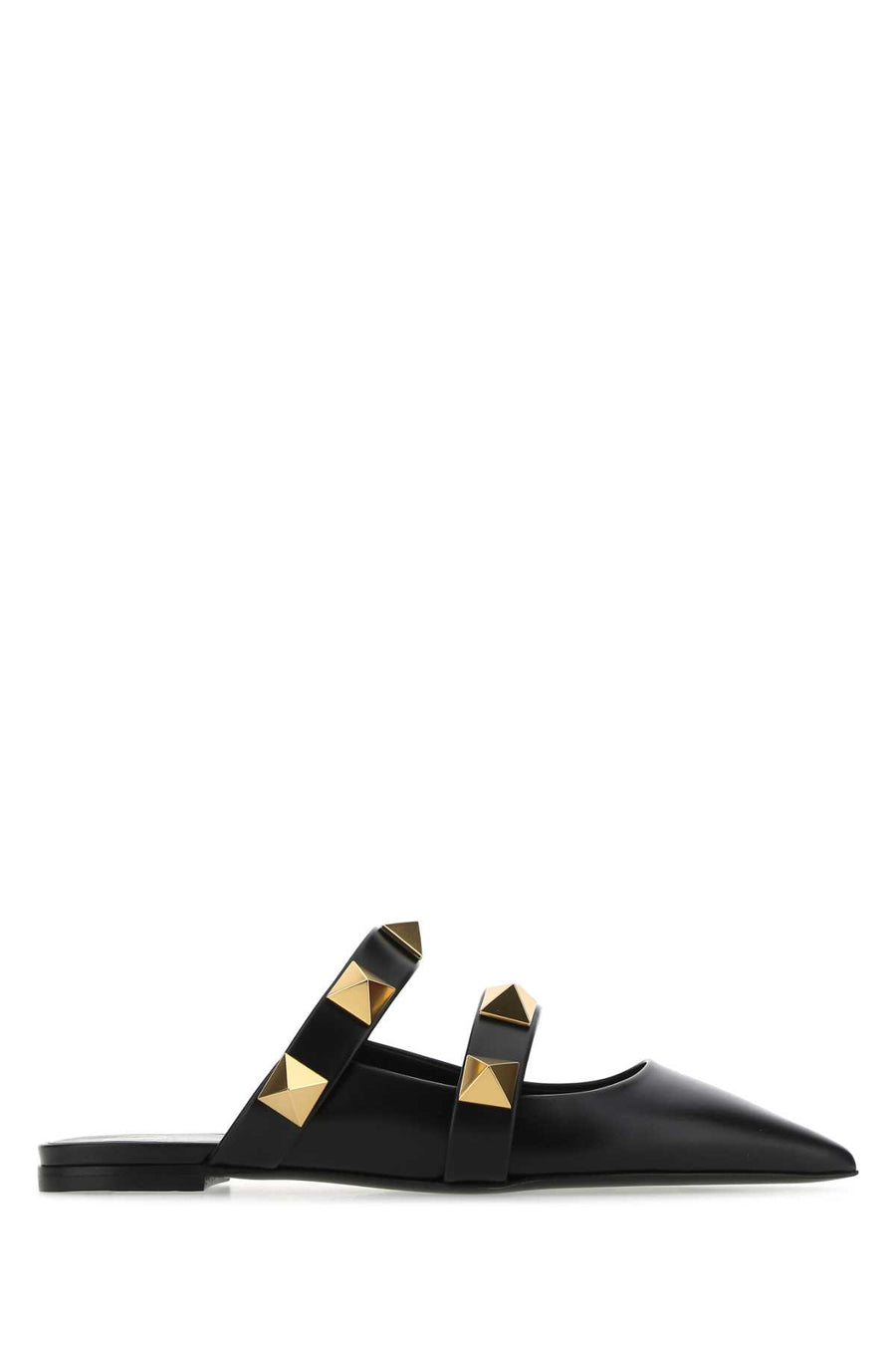 Valentino Garavani Exterior: 100% Calf slipper in black