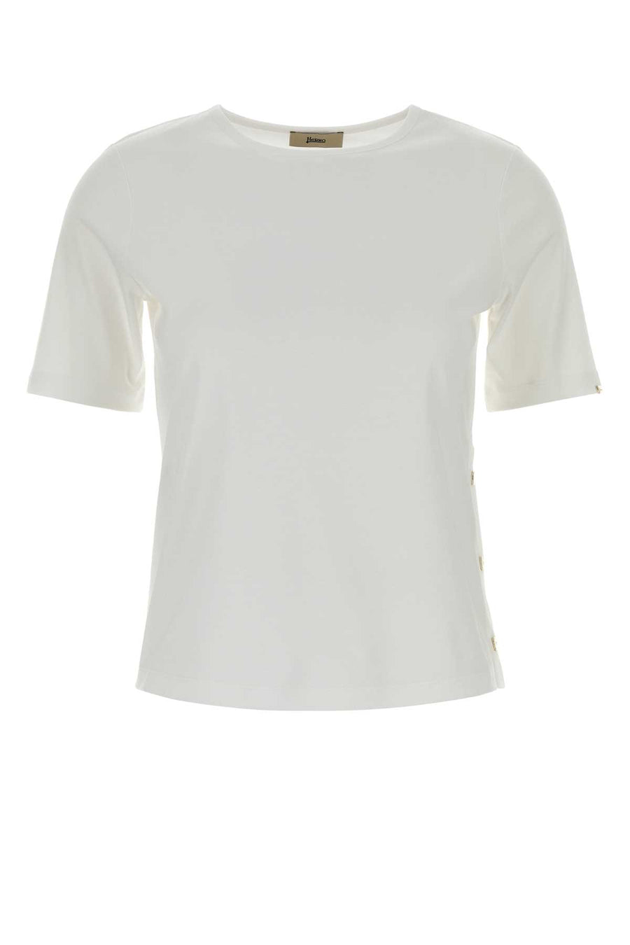 Herno Spacchetto 100% Cotton t-shirt in white