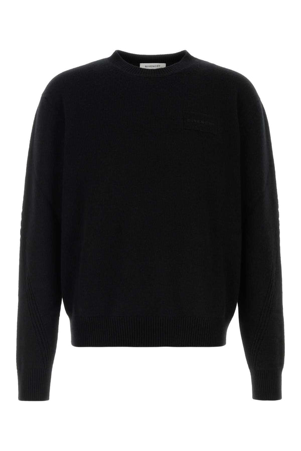 Black Exterior: Wool Cashmere Felpe