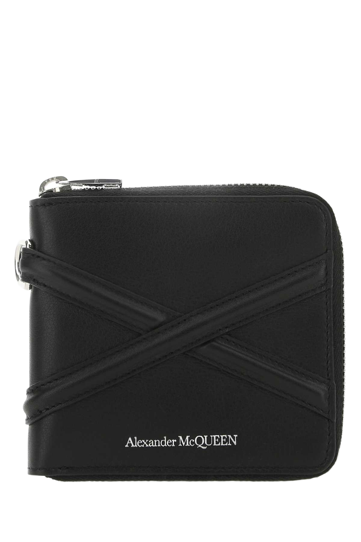 Black Leather Wallet 1000 Exterior: Portafogli