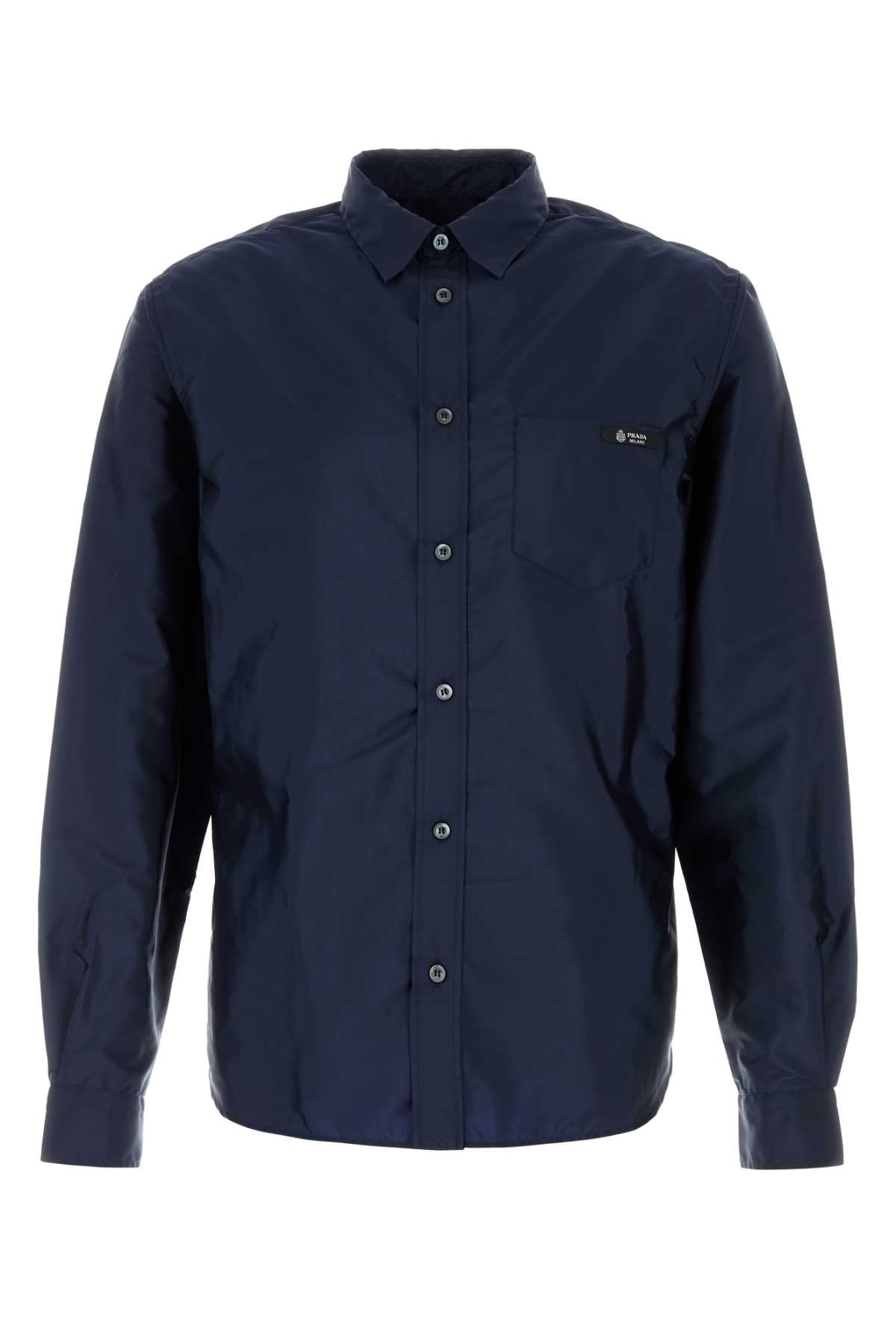 Navy Exterior: Re-nylon Camicie