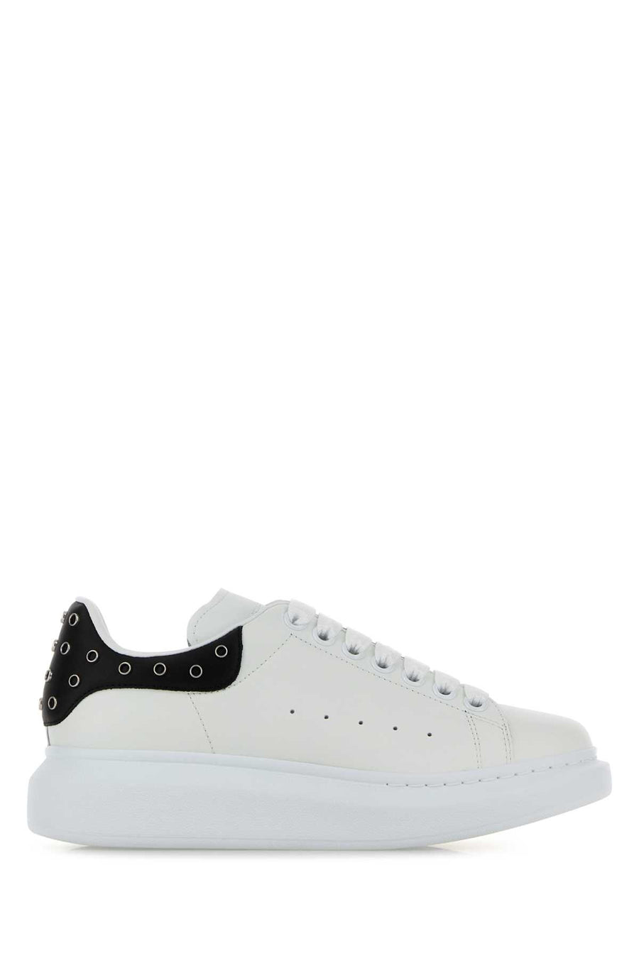 Alexander McQueen Exterior: 100% Calf sneaker in white