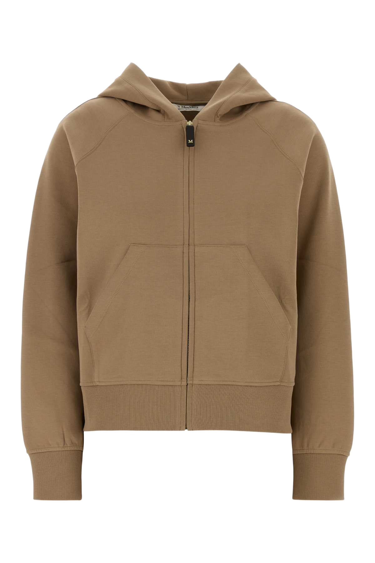 Camel Cotton Blend Alma Sweatshirt Deserto Exterior: Polyester Felpe