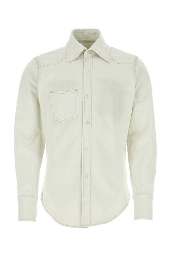Maison Margiela 100% Cotton shirt in white
