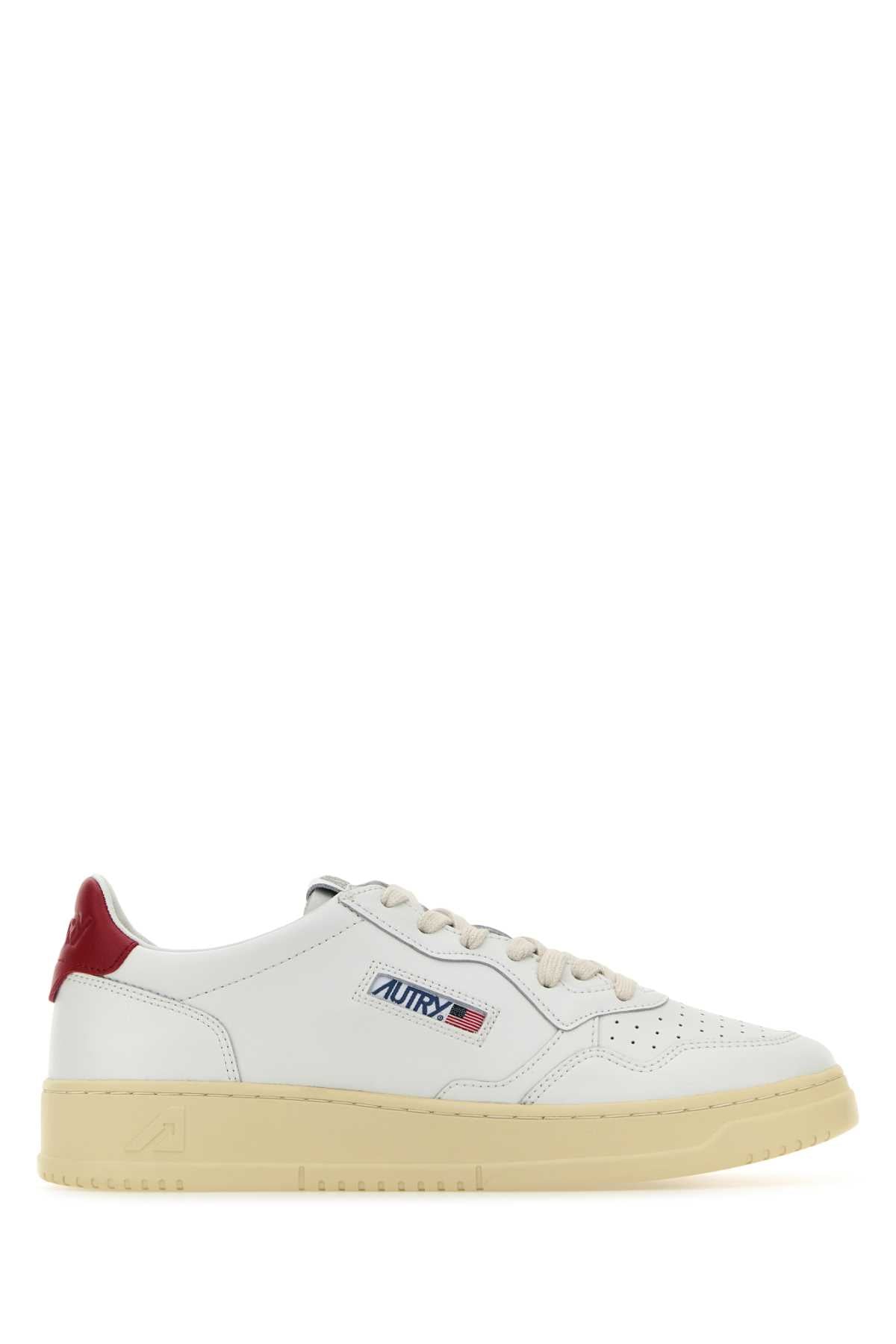 White Cow Leather Sneaker