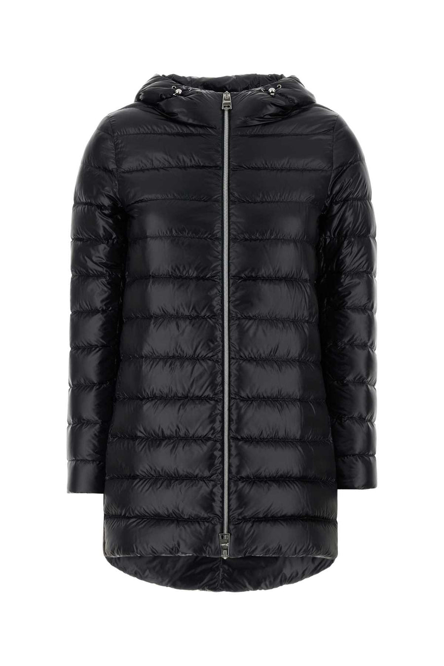 Herno Exterior: 100% Nylon down jacket in black
