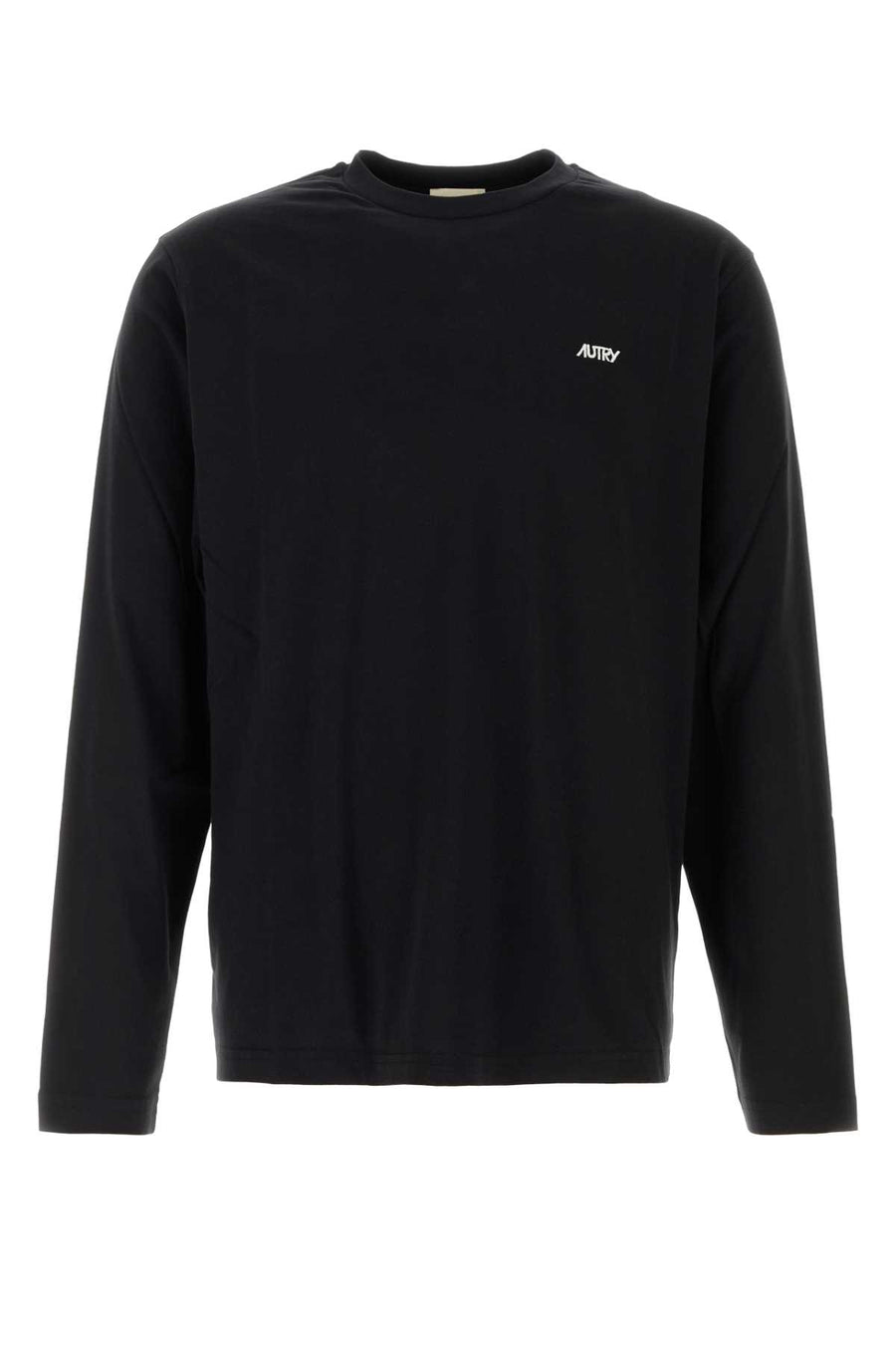 Autry Sleeve 100% Cotton t-shirt in black