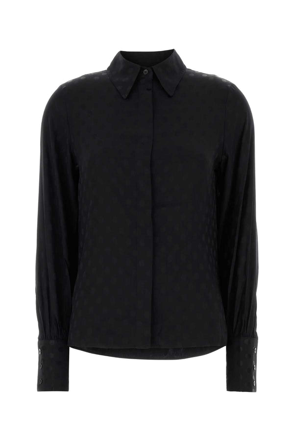 Isabel Marant 90% Silk shirt in black
