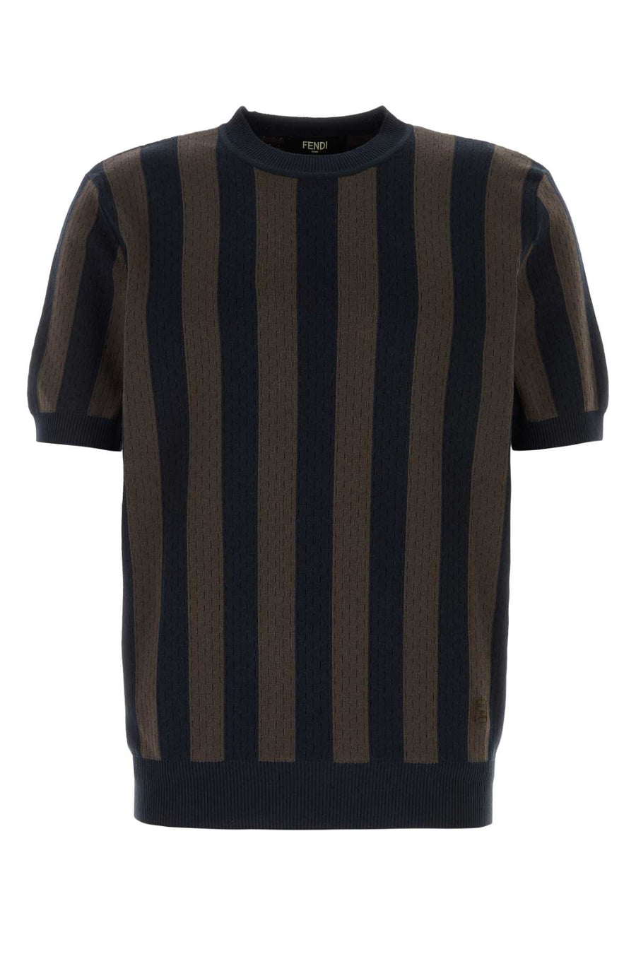 Fendi Fendi 55% Silk t-shirt in navy