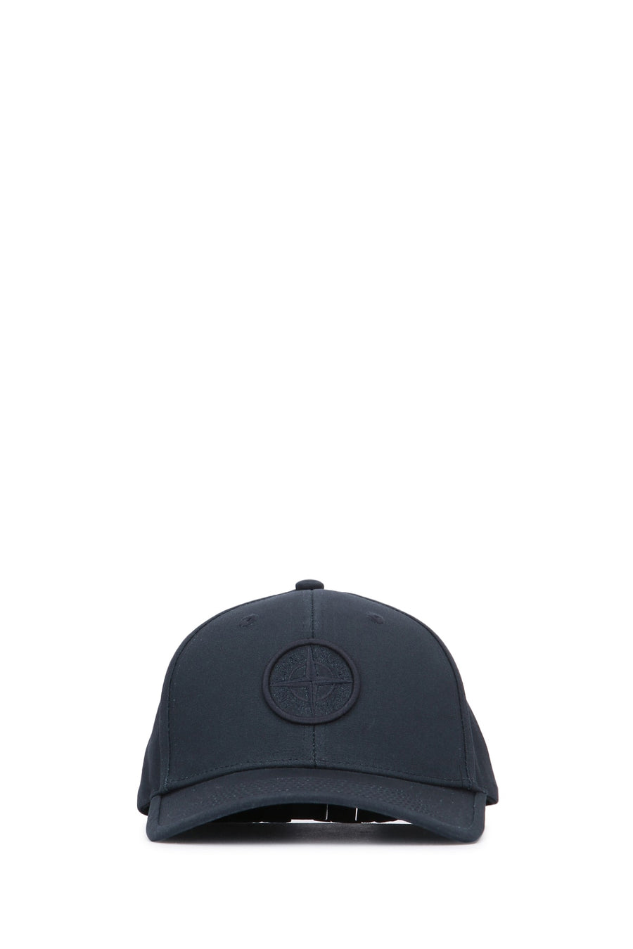 Stone Island Kids BASEBALL 100% Cotton baseball cap in navy