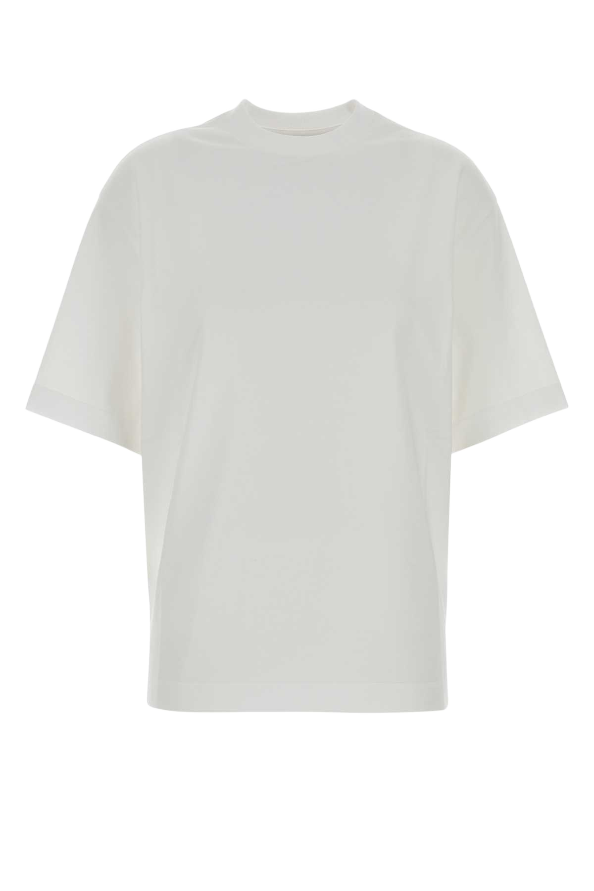 White Cotton T-Shirt Exterior