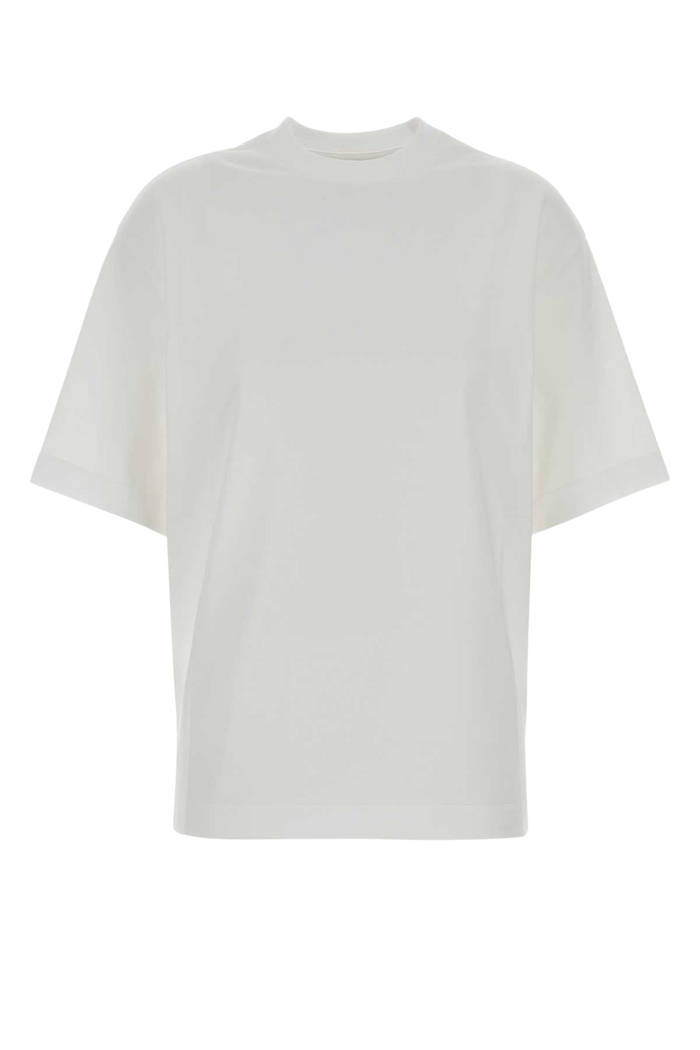 White Cotton T-Shirt Exterior