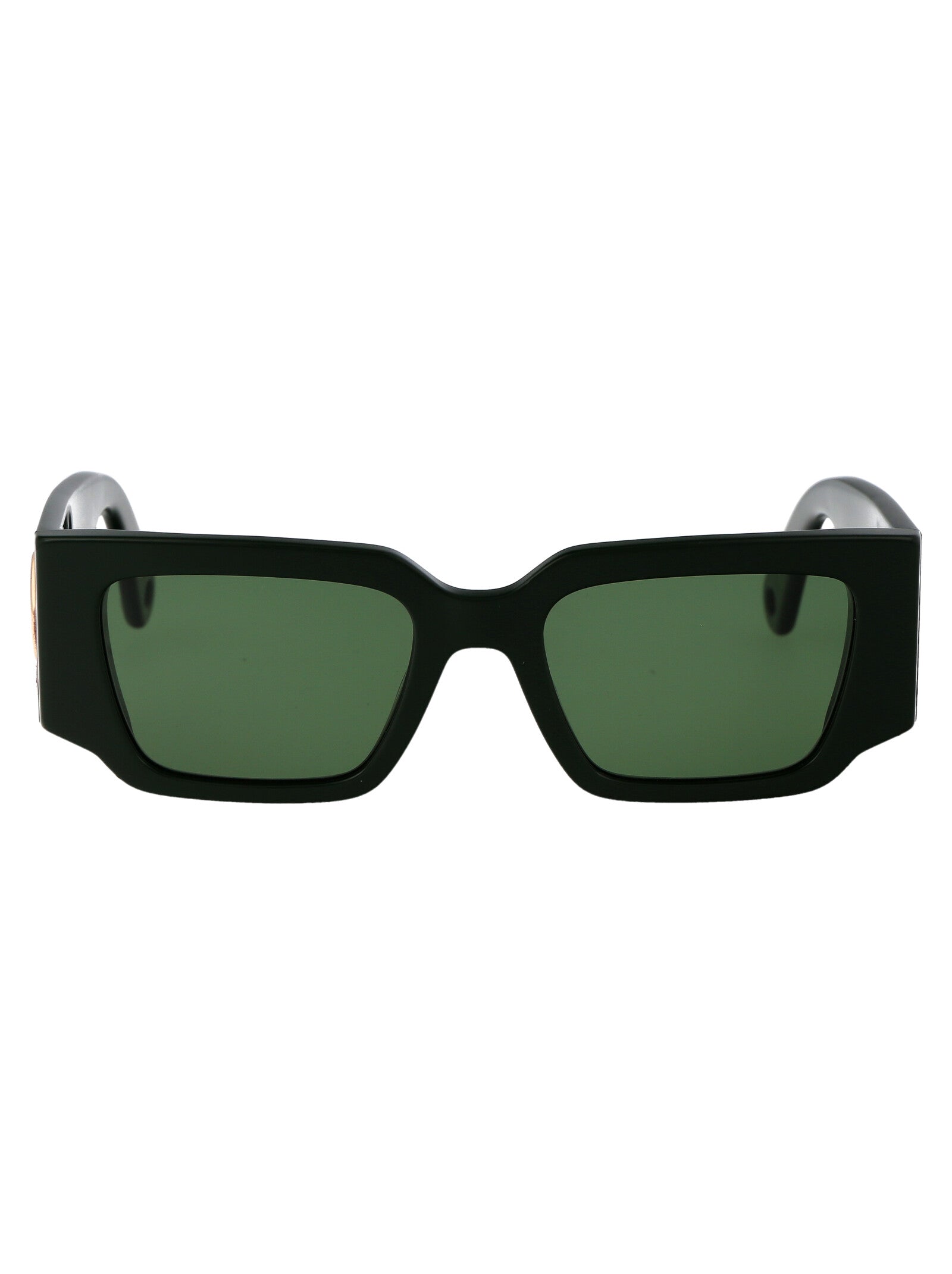 Lnv639s 318 Dark Green Acetate Sunglasses