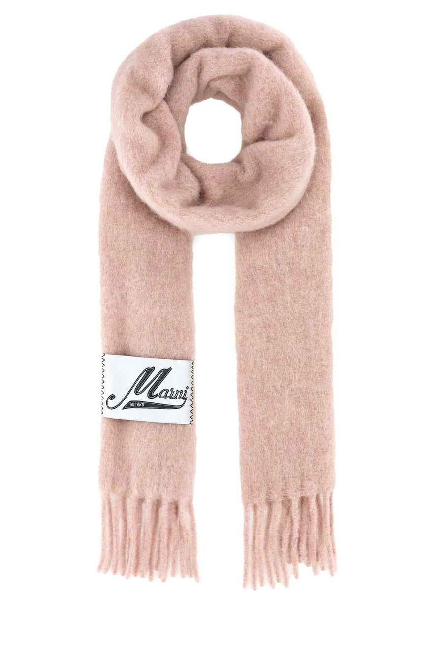 Marni 80% Alpaca scarf in pink