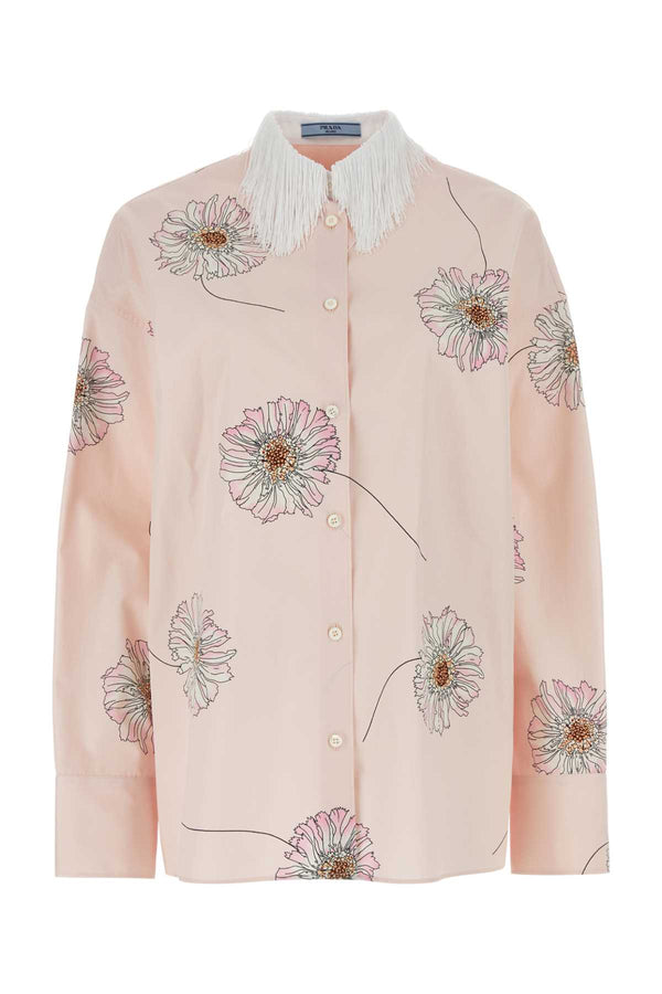 Prada 100% Cotton shirt in pink
