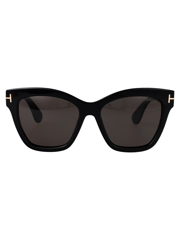 Elvira Nero Lucido / Fumo Acetate Sunglasses