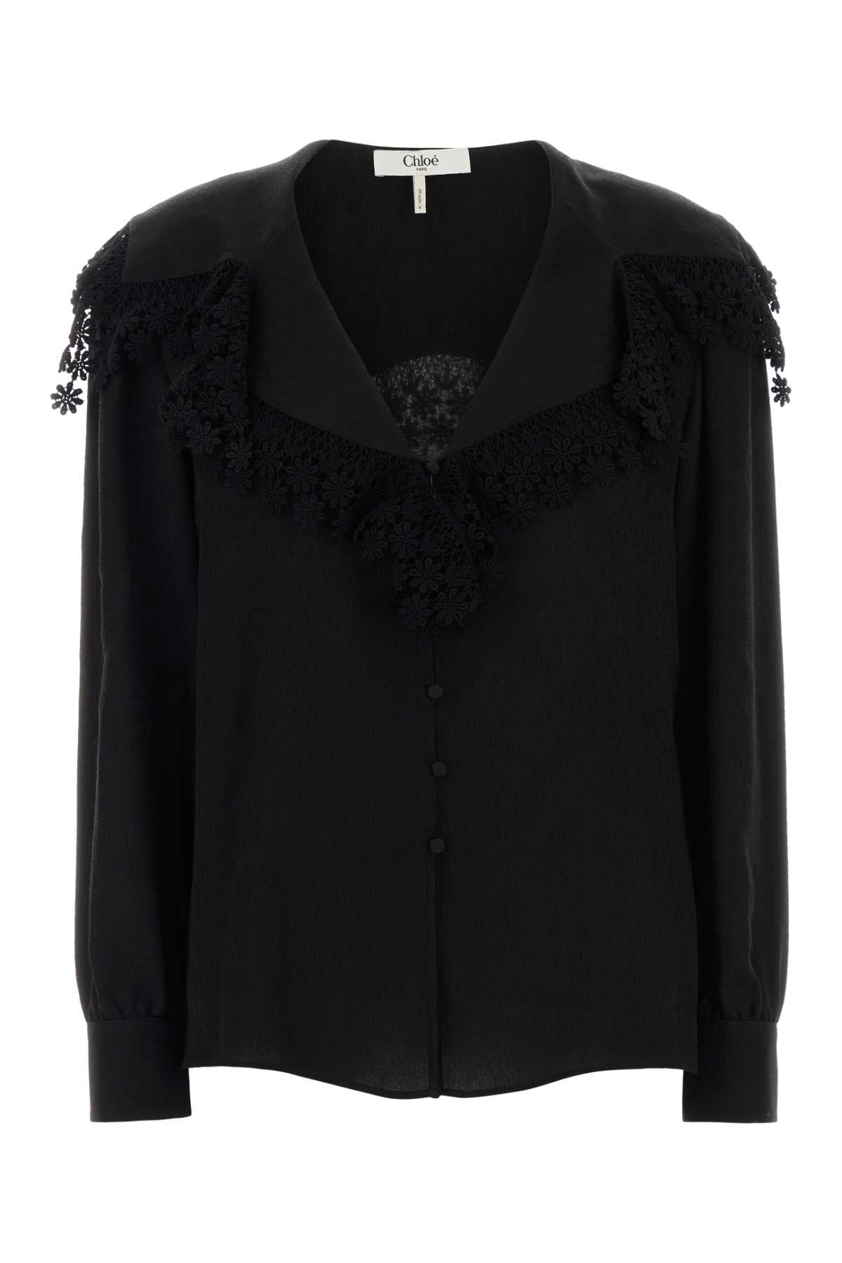 Black Silk Shirt Exterior: Maglie