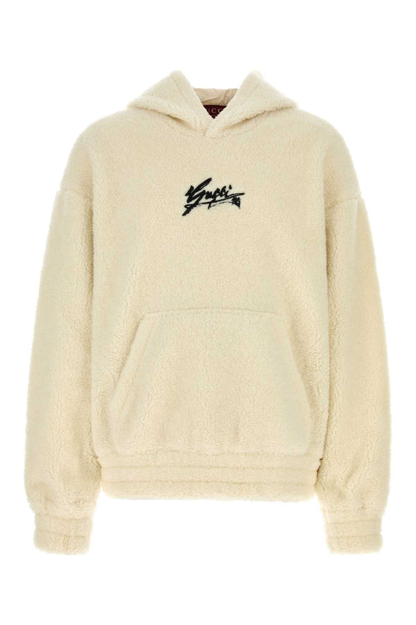 Gucci Cotton hoodie in ivory