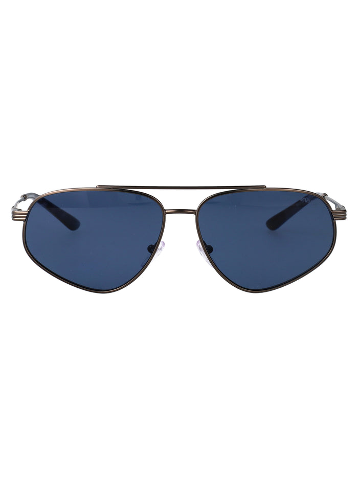 0ea2156 300380 Gunmetal Opaco Metal Sunglasses
