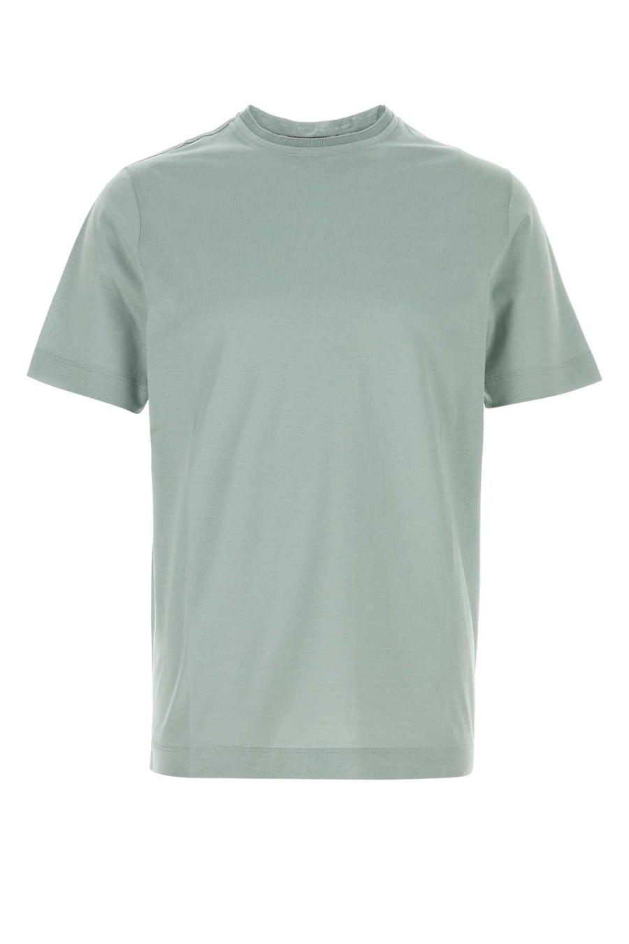 Canali Shirt 100% Cotton t-shirt in green