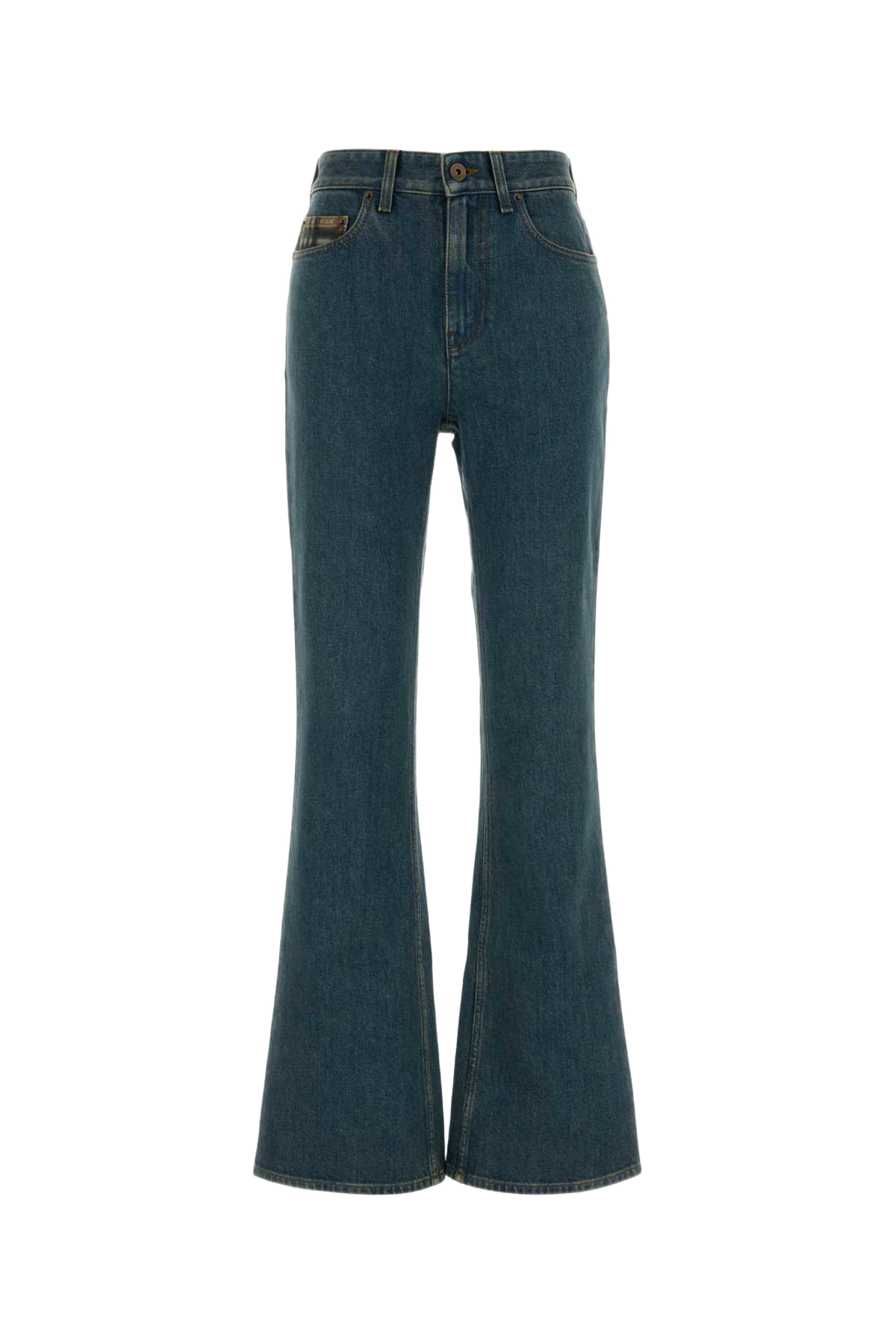 Stretch Denim Jeans Midblue Cotton Elastane