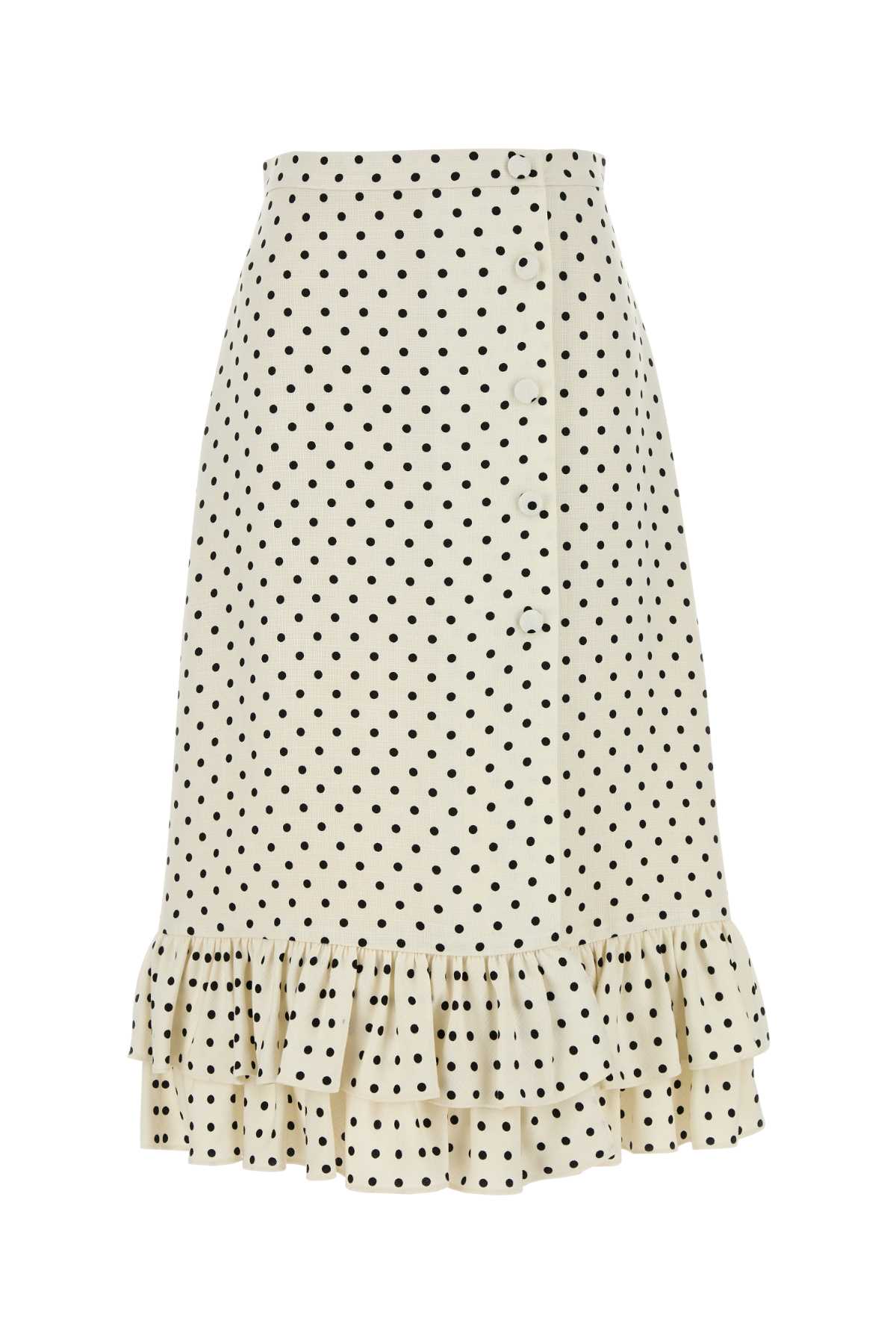 Printed Viscose Skirt Betullanero Gonne