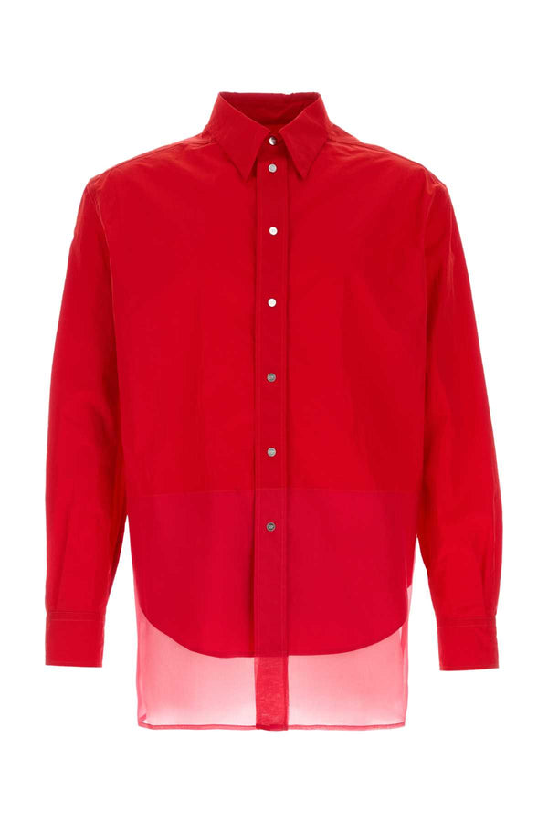 Fendi Fluid Exterior: 100% Nylon shirt in red