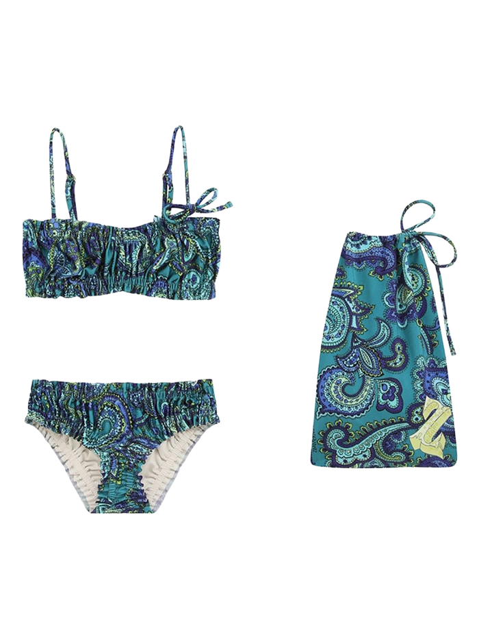 Costume Blue Swimwear