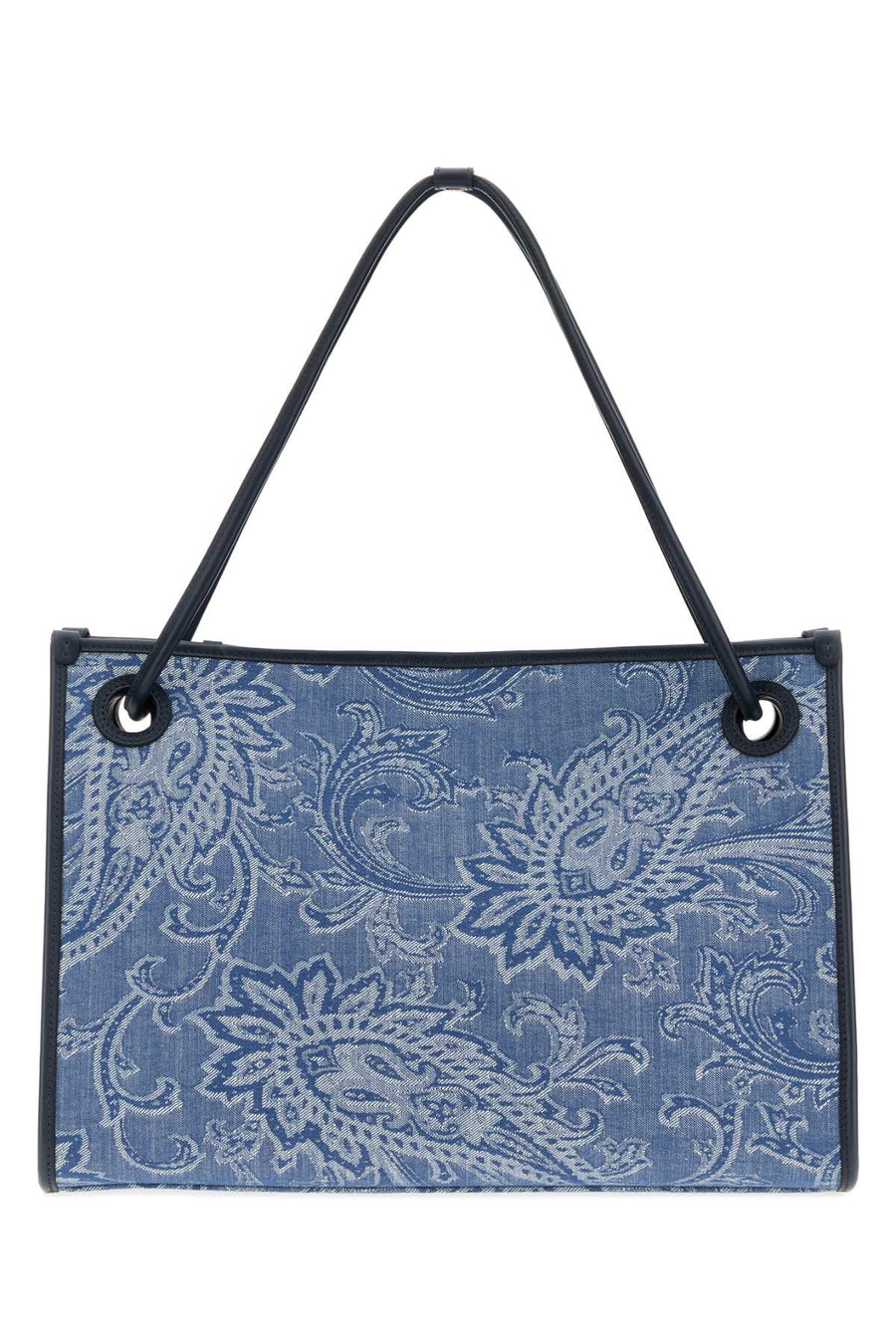 Etro Tessuto Exterior: 100% Fabric shoulder bag in blue