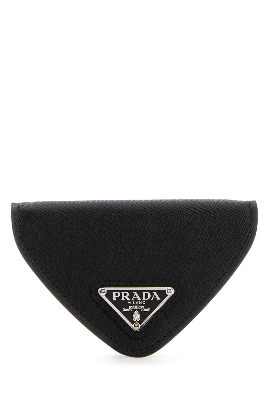 Prada 100% Vitello coin purse in black