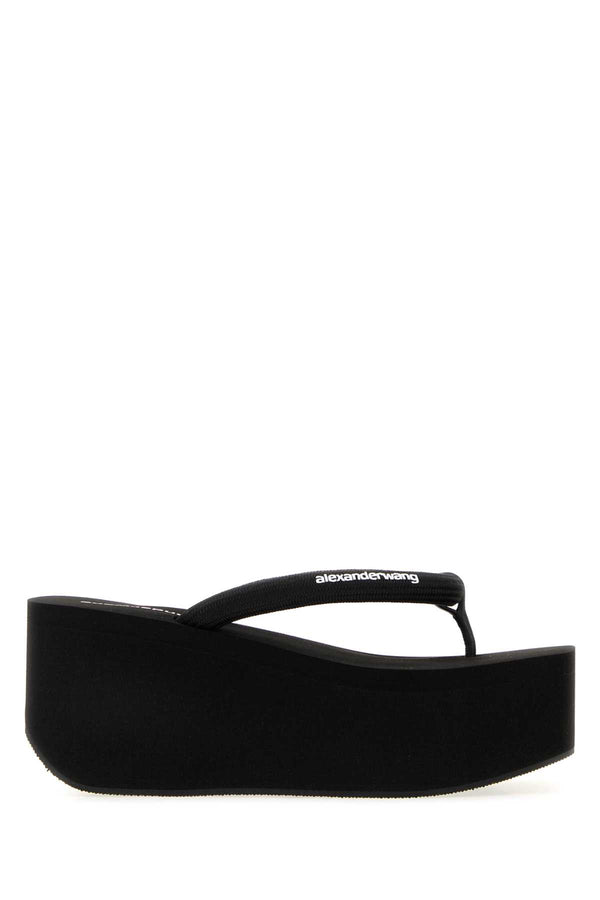 Alexander Wang Thong Exterior: Fabric; Interior: Fabric; Sole: Rubber sandal in black
