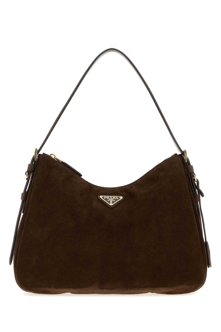 Prada Exterior: 100% Suede shoulder bag in brown