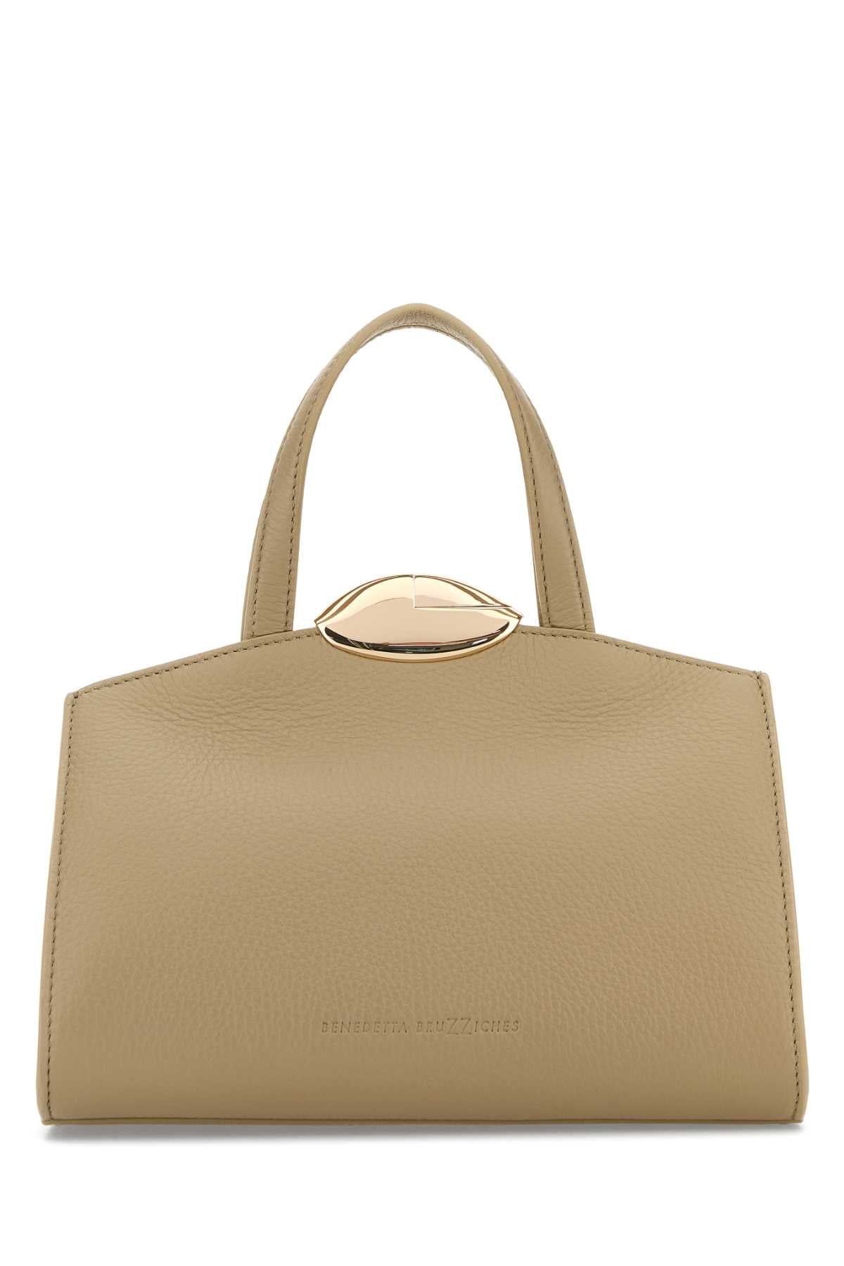 Cappuccino Leather Serena La Petite Handbag Incense Borse A Mano